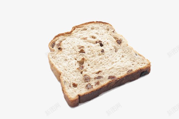 提子面包png免抠素材_新图网 https://ixintu.com 提子方包 方包 早餐 面包 食物