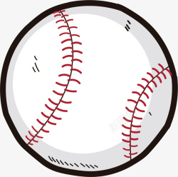 圆形棒球圆形立体棒球矢量图高清图片