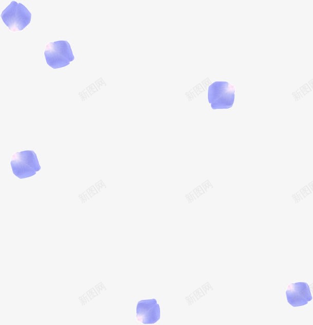 散落的紫色花瓣png免抠素材_新图网 https://ixintu.com 散落 紫色 花瓣