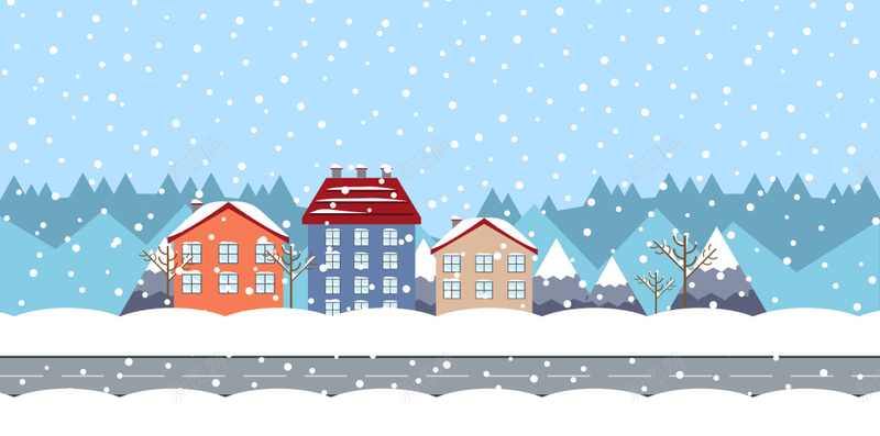 标签:可爱村庄服装平面设计设计景观白色冬季雪地卡通素材投诉冬