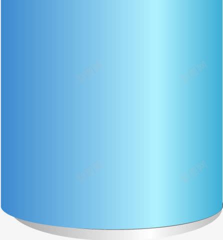 液体喷头蓝色外包装png免抠素材_新图网 https://ixintu.com 包装 化妆品 液体喷头瓶 瓶子 蓝色外包装