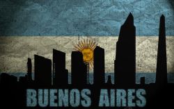 布宜诺斯艾利斯阿根廷国旗图案高清图片