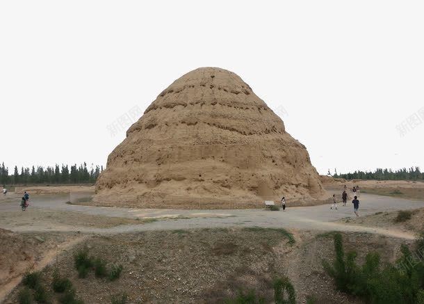 西夏王陵景区png免抠素材_新图网 https://ixintu.com 宁夏西夏王陵 旅游景区 著名景点 西夏王陵景区