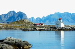 冬季罗弗敦群岛挪威罗弗敦群岛景区高清图片