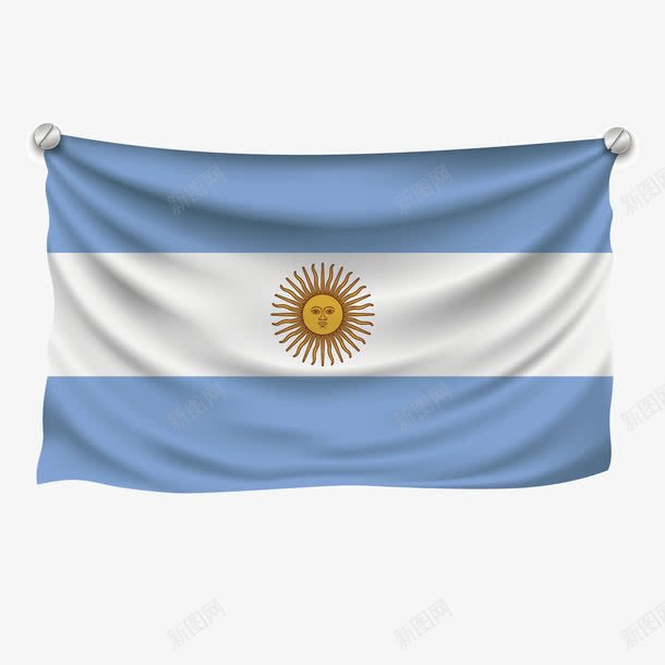 旗标国家阿根廷png免抠素材_新图网 https://ixintu.com 国家 旗标 阿根廷