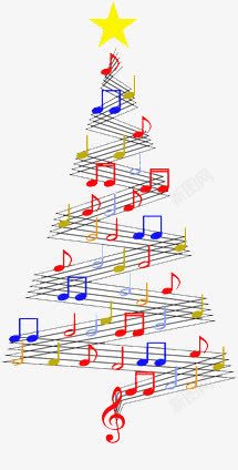 圣诞树的音乐素材