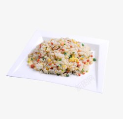 产品实物大米米粒PNG实物鸡蛋炒米高清图片