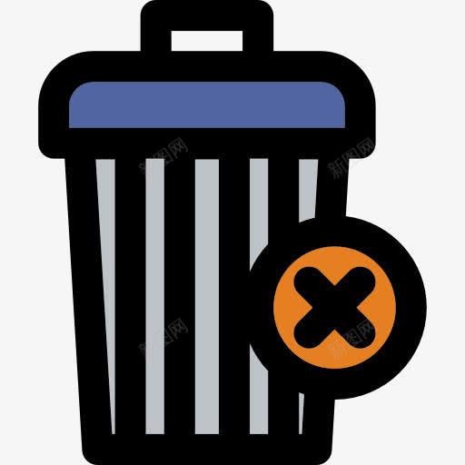 删除图标png_新图网 https://ixintu.com 删除界面 可以 垃圾 垃圾筐 工具和用具 杂 桶