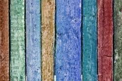 彩色旧木板背景图片彩色木料材质背景高清图片