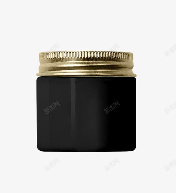 黑色大盖瓶子png免抠素材_新图网 https://ixintu.com 立体 金色 金色瓶盖 黑色 黑色瓶子