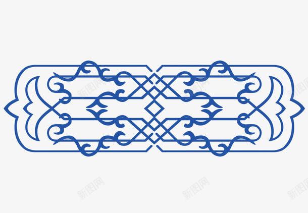 蒙古花边png免抠素材_新图网 https://ixintu.com 底纹边框 花纹 花边 蒙古花边 边框