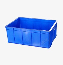 蓝色加长塑料材质水箱素材