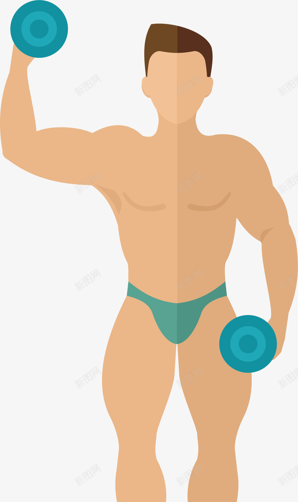 人物插画举杠铃的男人png免抠素材_新图网 https://ixintu.com 举杠铃的男人 人物插画 健身的男人 强壮男人 强壮肌肉男 肌肉男 锻炼的男人