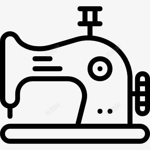 缝纫机图标png_新图网 https://ixintu.com 剪裁 工具和用具 手工 时尚 缝纫机 缝纫线
