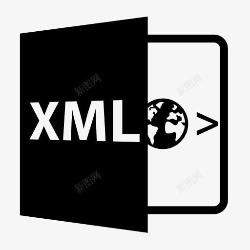xml格式文件图标png_新图网 https://ixintu.com xml