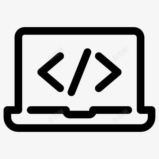 笔记本电脑图标png_新图网 https://ixintu.com 电子技术 电脑 笔记本电脑 编码 计算机