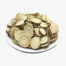 片状药材甘草高清图片