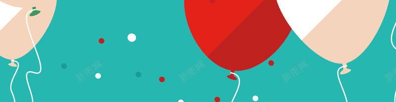 扁平化彩色气球背景矢量图ai设计背景_新图网 https://ixintu.com 卡通 彩色 扁平化 手绘 气球 活动开心 童趣 矢量图