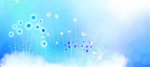 卡通清新花背景bannerjpg设计背景_新图网 https://ixintu.com banner 卡通 清新 背景 花