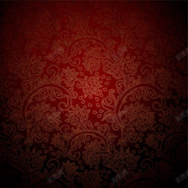 红色花纹背景jpg设计背景_新图网 https://ixintu.com 图片素材 圣诞背景 圣诞节 底纹背景 红色 红色花纹背景图片 红色花纹背景图片素材下载 背景 背景花边 花纹 花边