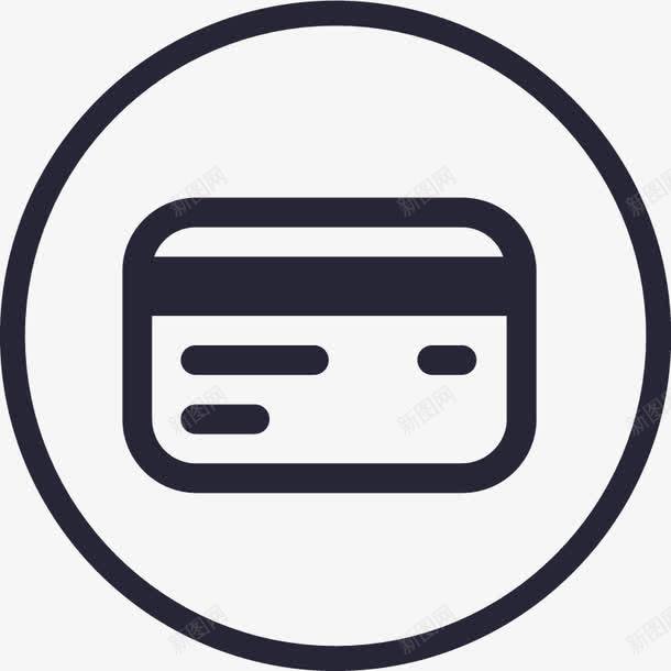 银行卡管理矢量图图标eps_新图网 https://ixintu.com 矢量图 管理logo 银行卡管理