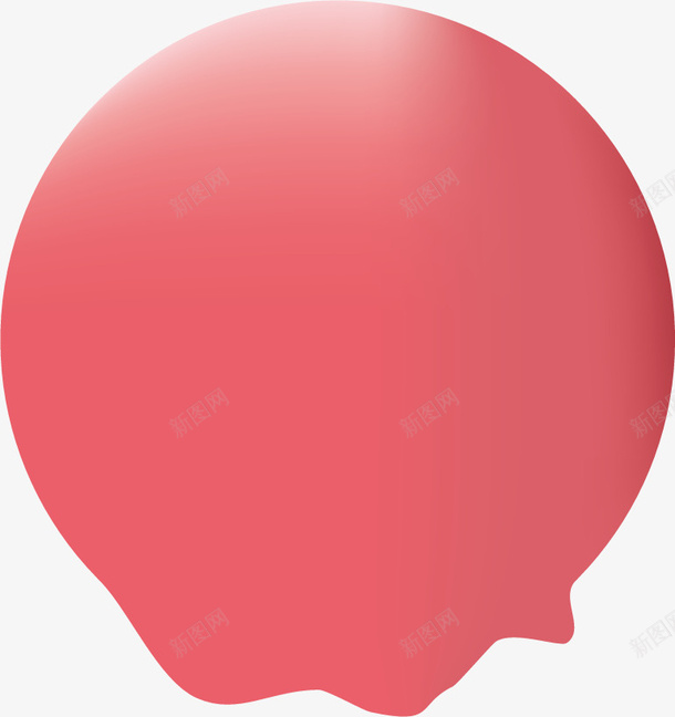 球类装饰元素png免抠素材_新图网 https://ixintu.com 不规则圆 圆 海报装饰 红色球