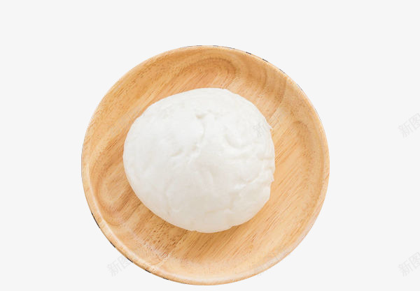 白色包子馒头png免抠素材_新图网 https://ixintu.com 包子矢量图 木碟子 白色馒头 蒸包 面包 面食 食物 馒头
