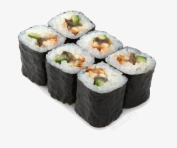黑色海苔寿司高清图片