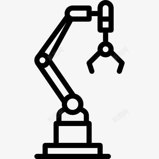 工业机器人图标png_新图网 https://ixintu.com 工业机器人 工厂 技术