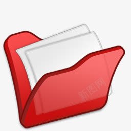 文件夹我的文档红刷新CL图标png_新图网 https://ixintu.com Folder mydocuments red 我的文档 文件夹 红