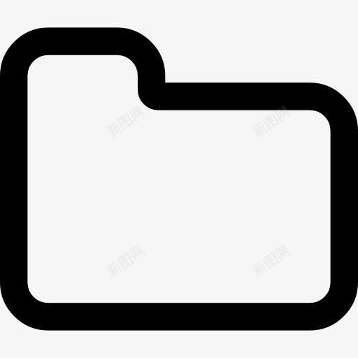 文件夹的白色形状图标png_新图网 https://ixintu.com 归档 形状 整理 文件夹 界面 白色 组织