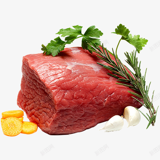 新鲜食材牛肉香料png免抠素材_新图网 https://ixintu.com 新鲜 牛肉 食材 香料