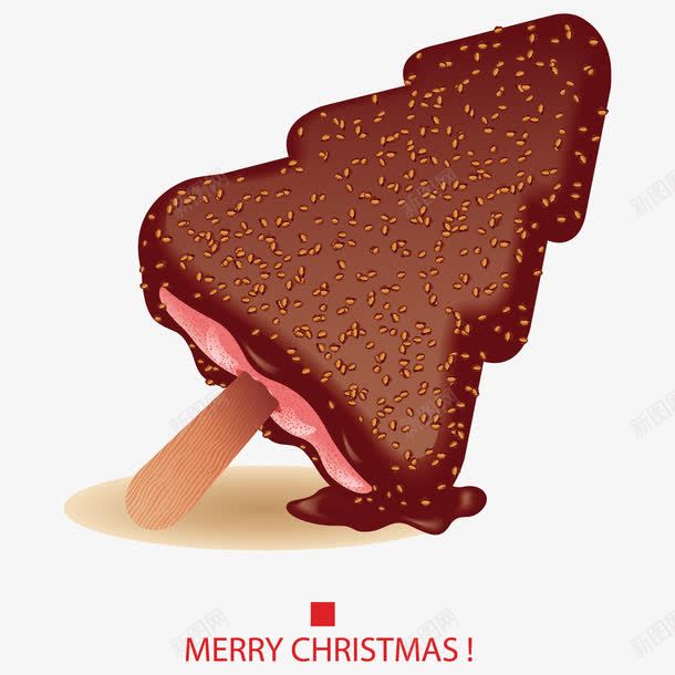创意雪糕圣诞树png免抠素材_新图网 https://ixintu.com 免费png图片 冰淇淋 创意 圣诞树 雪糕