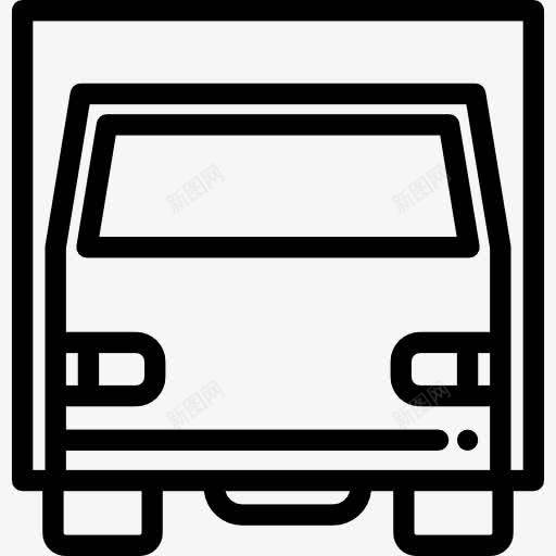 卡车图标png_新图网 https://ixintu.com 公共交通 公共汽车 卡车 汽车 运输