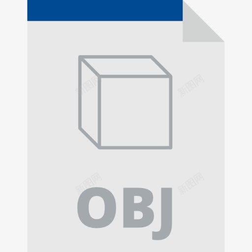 obj图标png_新图网 https://ixintu.com OBJ文件格式 obj obj文件 obj格式 obj符号 接口 文件和文件夹