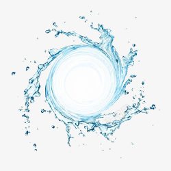 一滩水动感创意素材