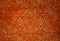 古典欧式边框红色锦缎花纹背景高清图片