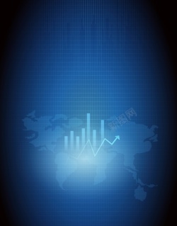 发展线素材PSD矢量商务世界地图商业金融背景高清图片