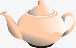 茶壶矢量图素材