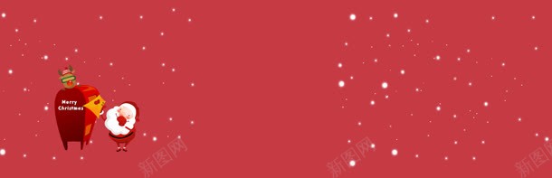 圣诞老人红色背景jpg设计背景_新图网 https://ixintu.com 圣诞老人 红色 背景