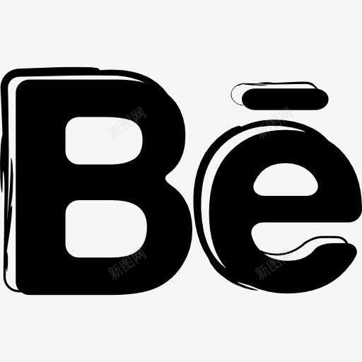 Behance勾勒社会标志图标png_新图网 https://ixintu.com Behance 勾画草图 标志 标识 社会符号 符号