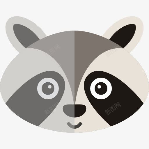 Racoon图标png_新图网 https://ixintu.com 动物 动物园 动物王国 浣熊 野生动物