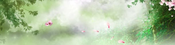 清新植物jpg设计背景_新图网 https://ixintu.com 朦胧 树叶 树林 梦幻 植物 烟雾 绿色 花瓣