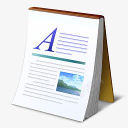字母A笔记本图标png_新图网 https://ixintu.com 字母 笔记本 设计