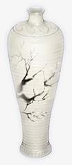 手绘中国风花瓶图标图标