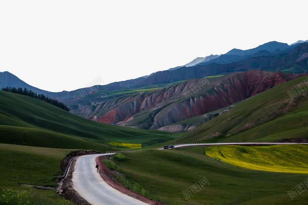 青海祁连山景区png免抠素材_新图网 https://ixintu.com 旅游景区 祁连山 著名景点 青海祁连山景区