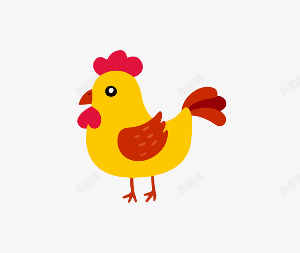 小鸡矢量图图标ai_新图网 https://ixintu.com icon 图标 小鸡 美食 食物 鸡 鸡尖 鸡翅 鸡肉 矢量图