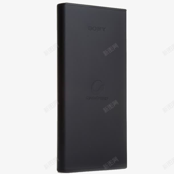 索尼CPB20移动电源png免抠素材_新图网 https://ixintu.com 20000mAH 产品实物 修长 黑色