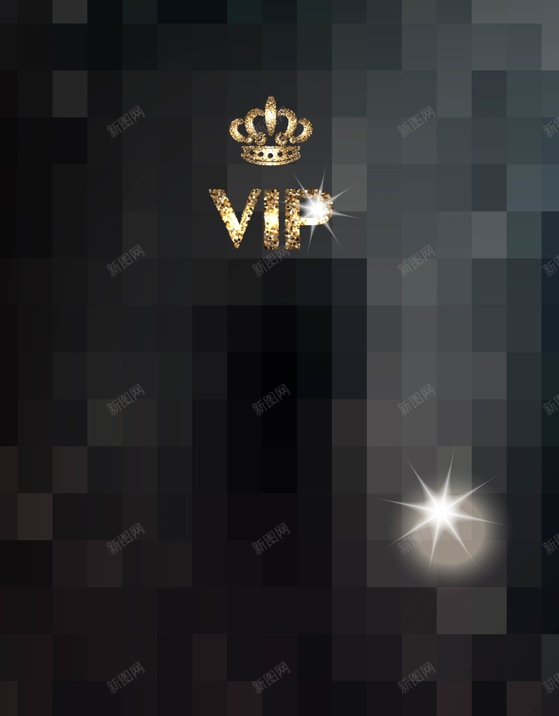 矢量质感黑色VIP背景ai设计背景_新图网 https://ixintu.com VIP 促销 宣传 海报 矢量 背景 节日 质感 黑色 矢量图