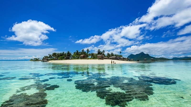 海沙滩天空背景jpg设计背景_新图网 https://ixintu.com 沙滩 海 素材 背景